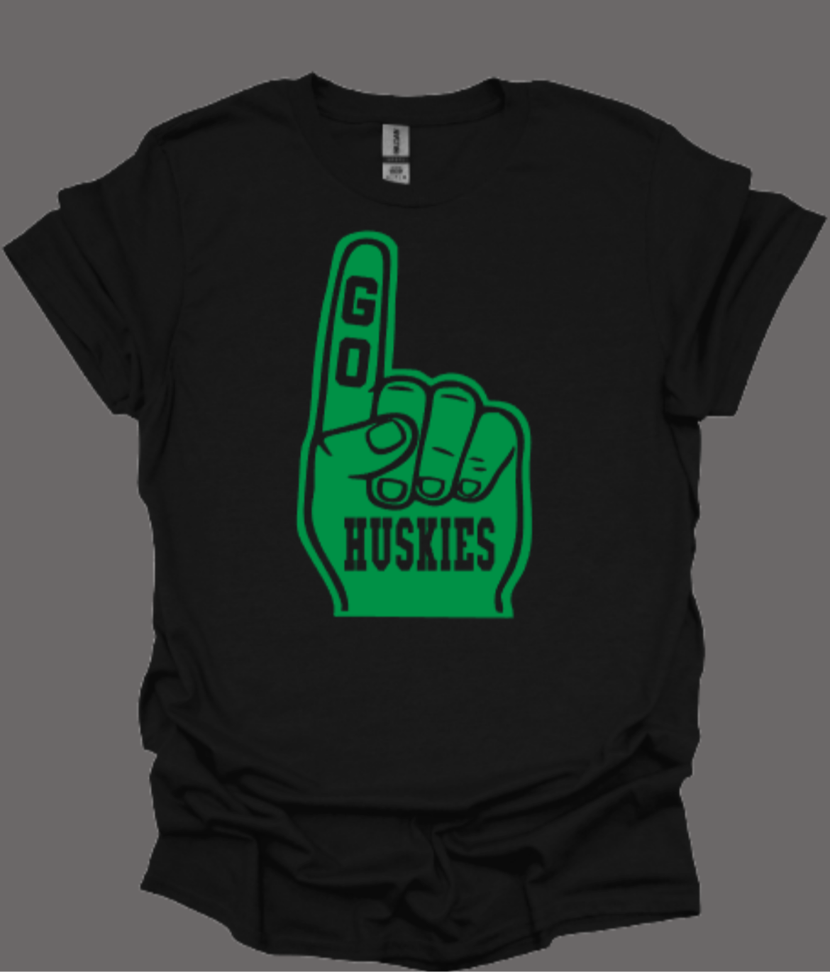 Huskies Foam Finger Softstyle Tee