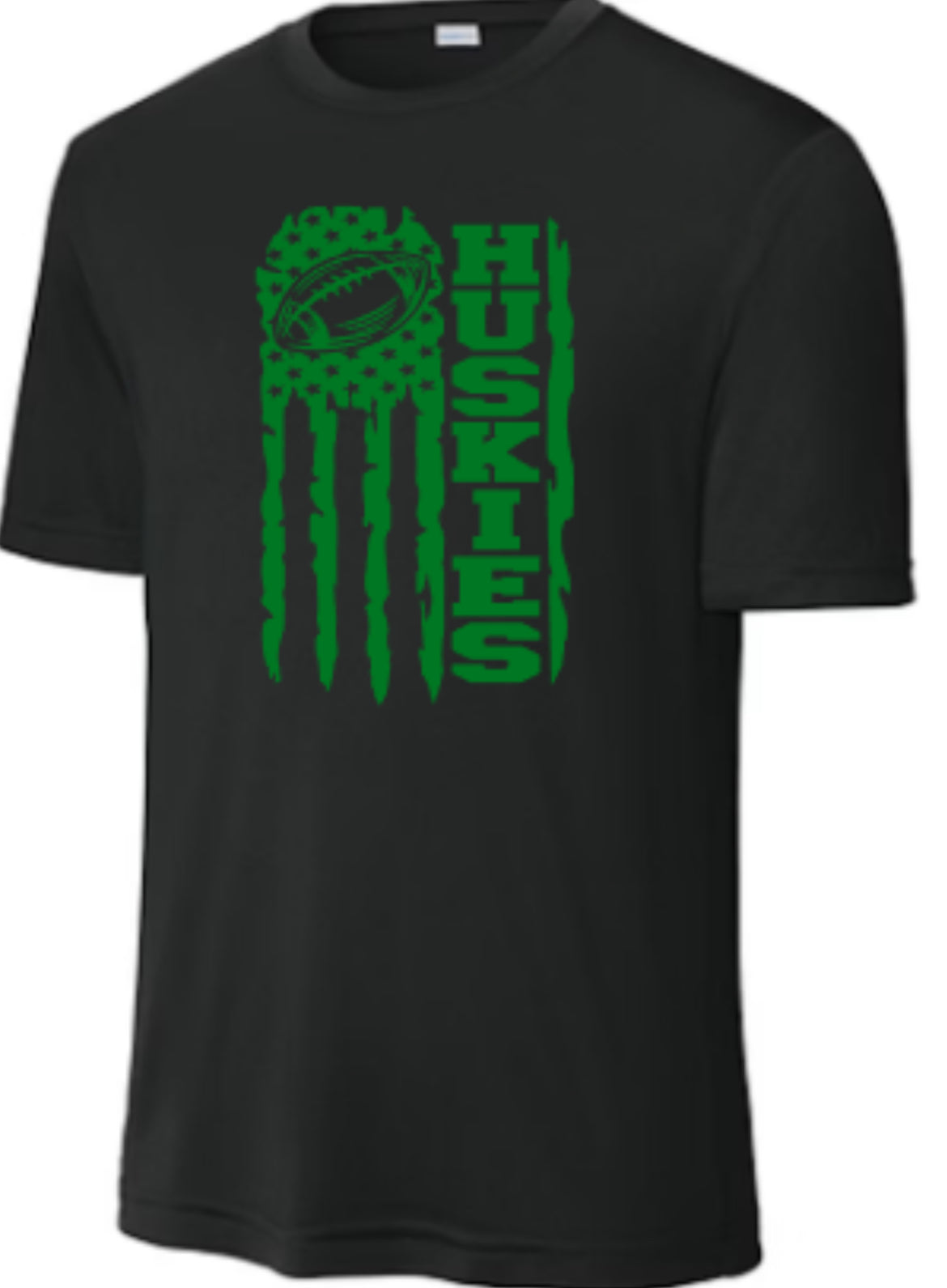 Huskies Football Americana Performance Tee