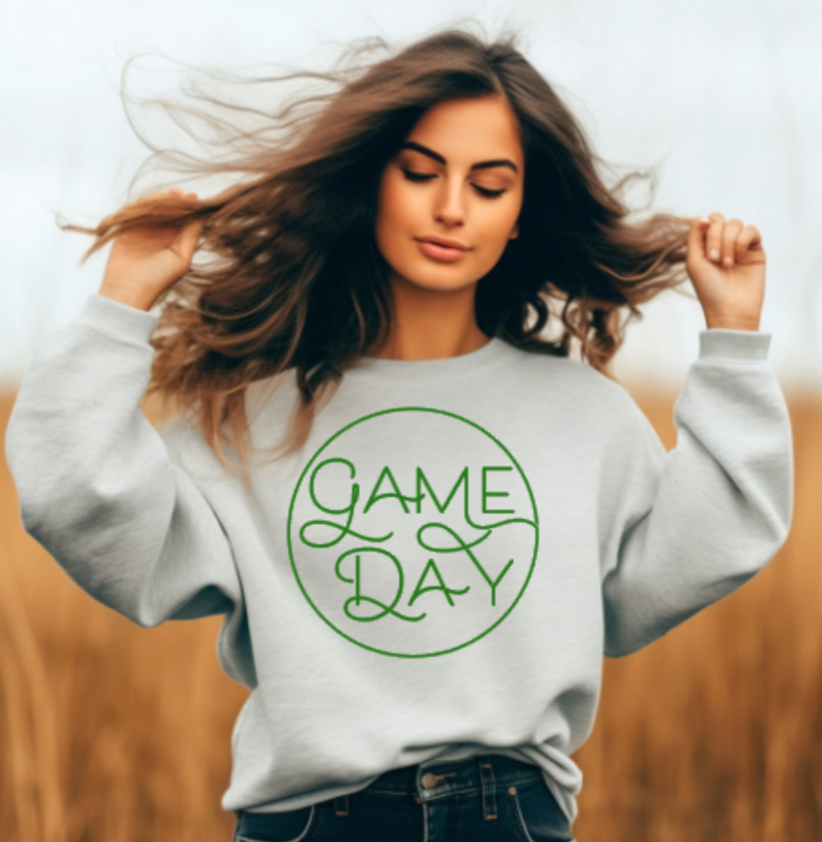 Huskies Game Day Crewneck Sweatshirt