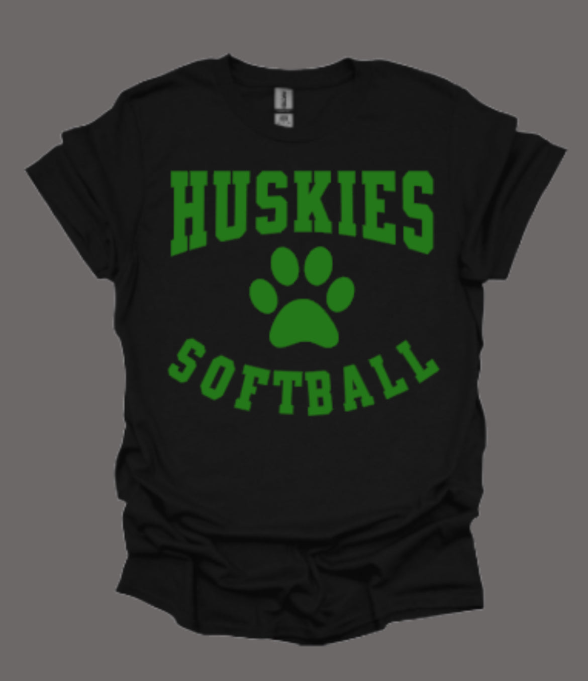 Huskies Softball Double Play Softstyle Tee