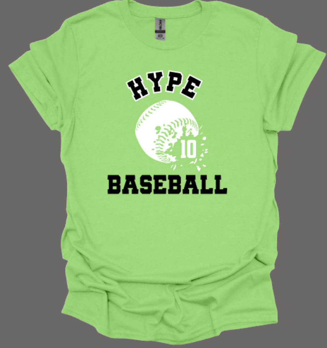 HYPE Smash Lime Softstyle Tee