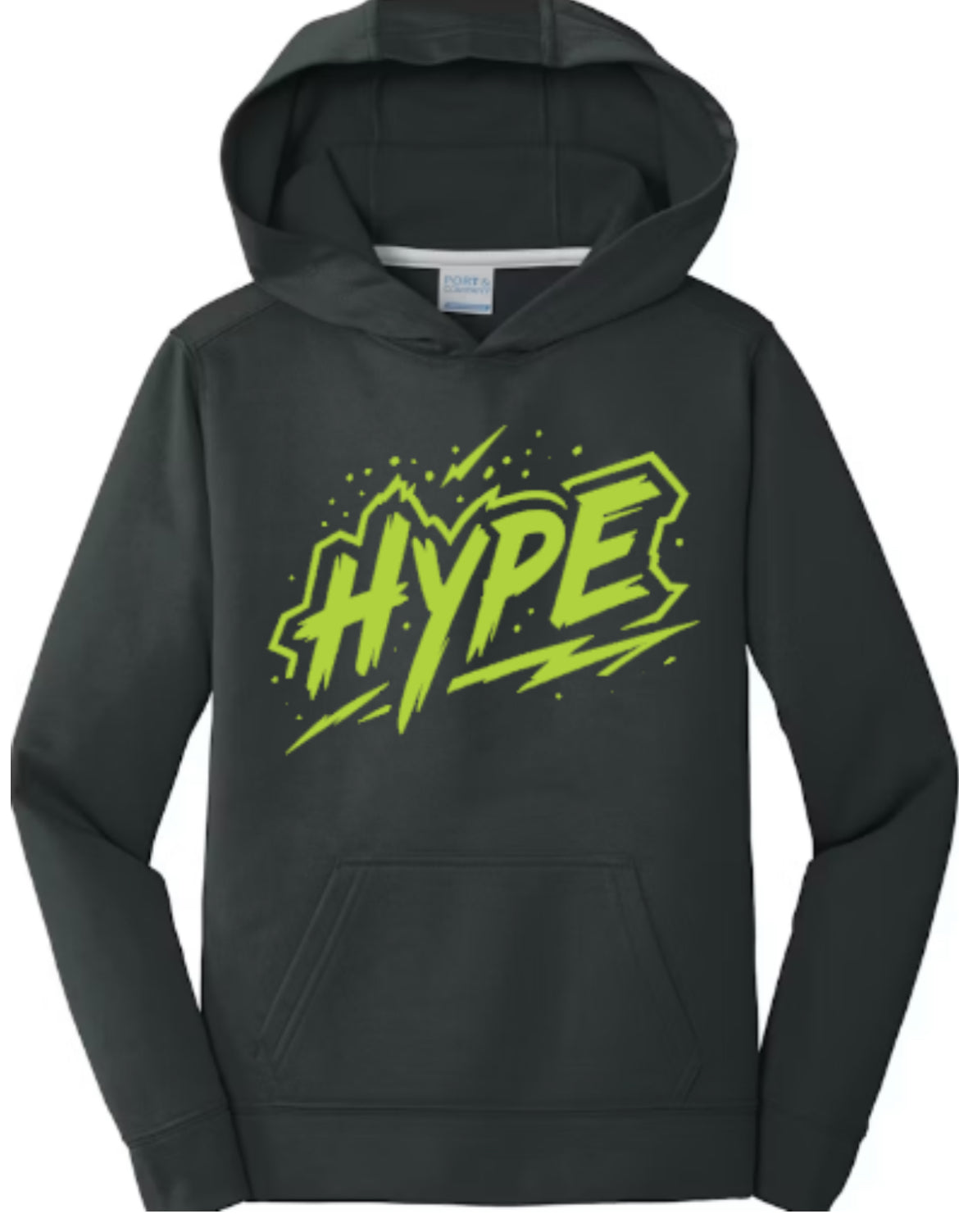 HYPE Logo Performance Fleece Hooded Sweatshirt