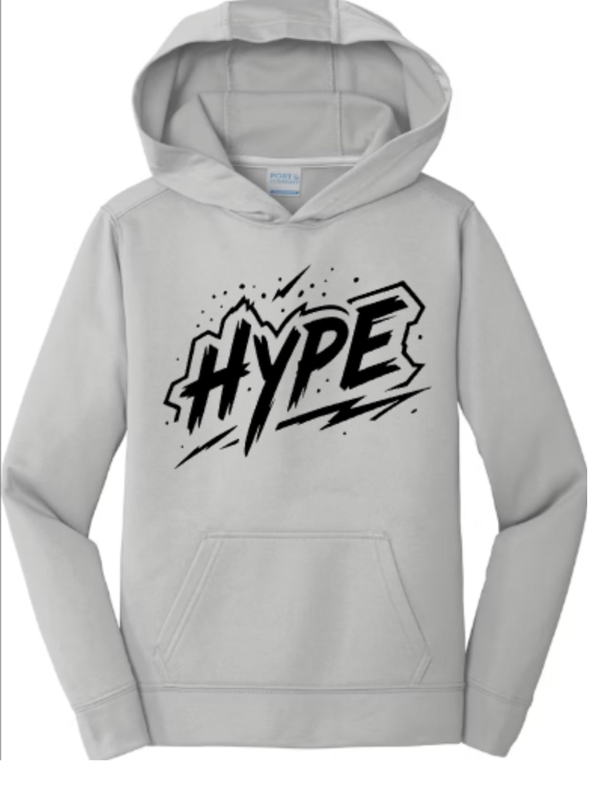 HYPE Logo Performance Fleece Hooded Sweatshirt