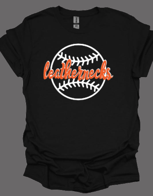 Leathernecks Bases Loaded Softstyle Tee