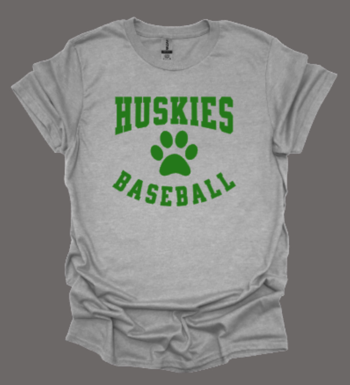 Huskies Baseball Double Play Softstyle Tee