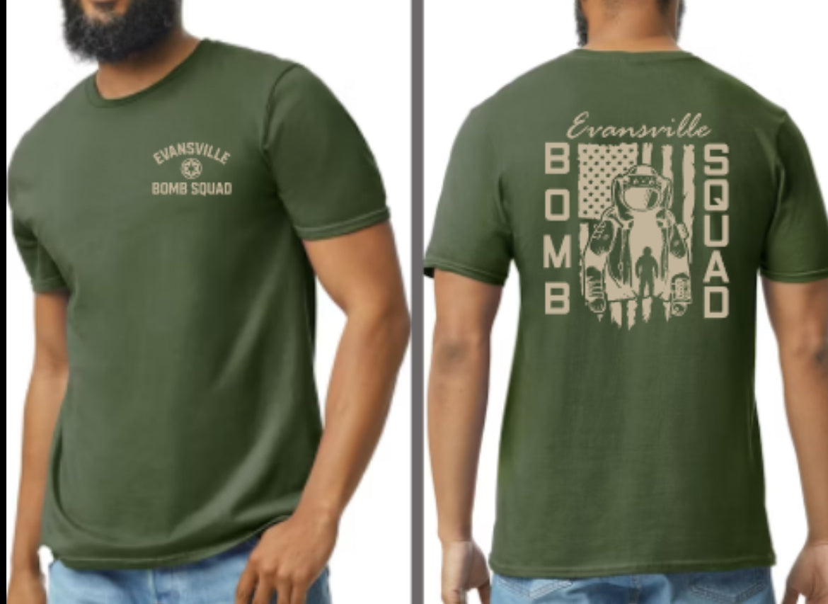Evansville Bomb Squad USA Tee