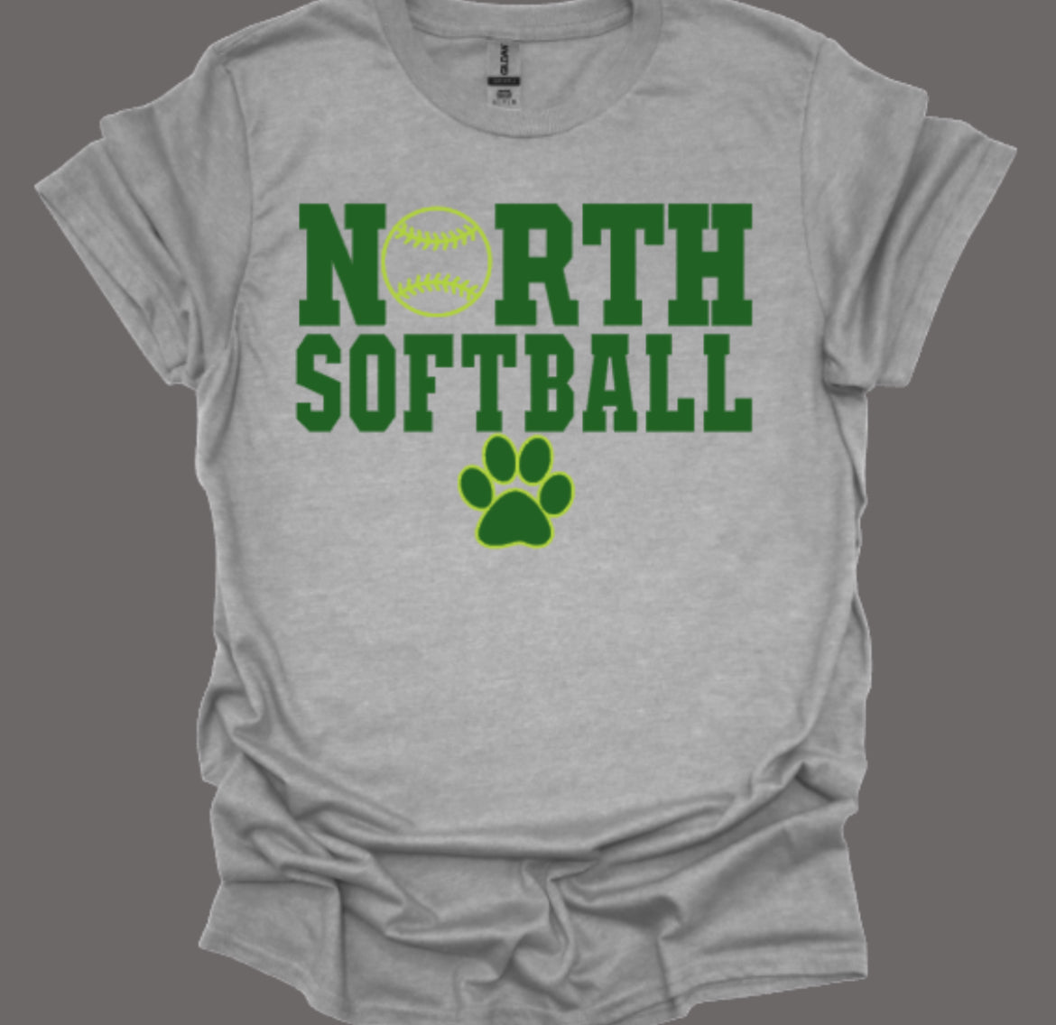Huskies Softball Bases Loaded Softstyle Tee