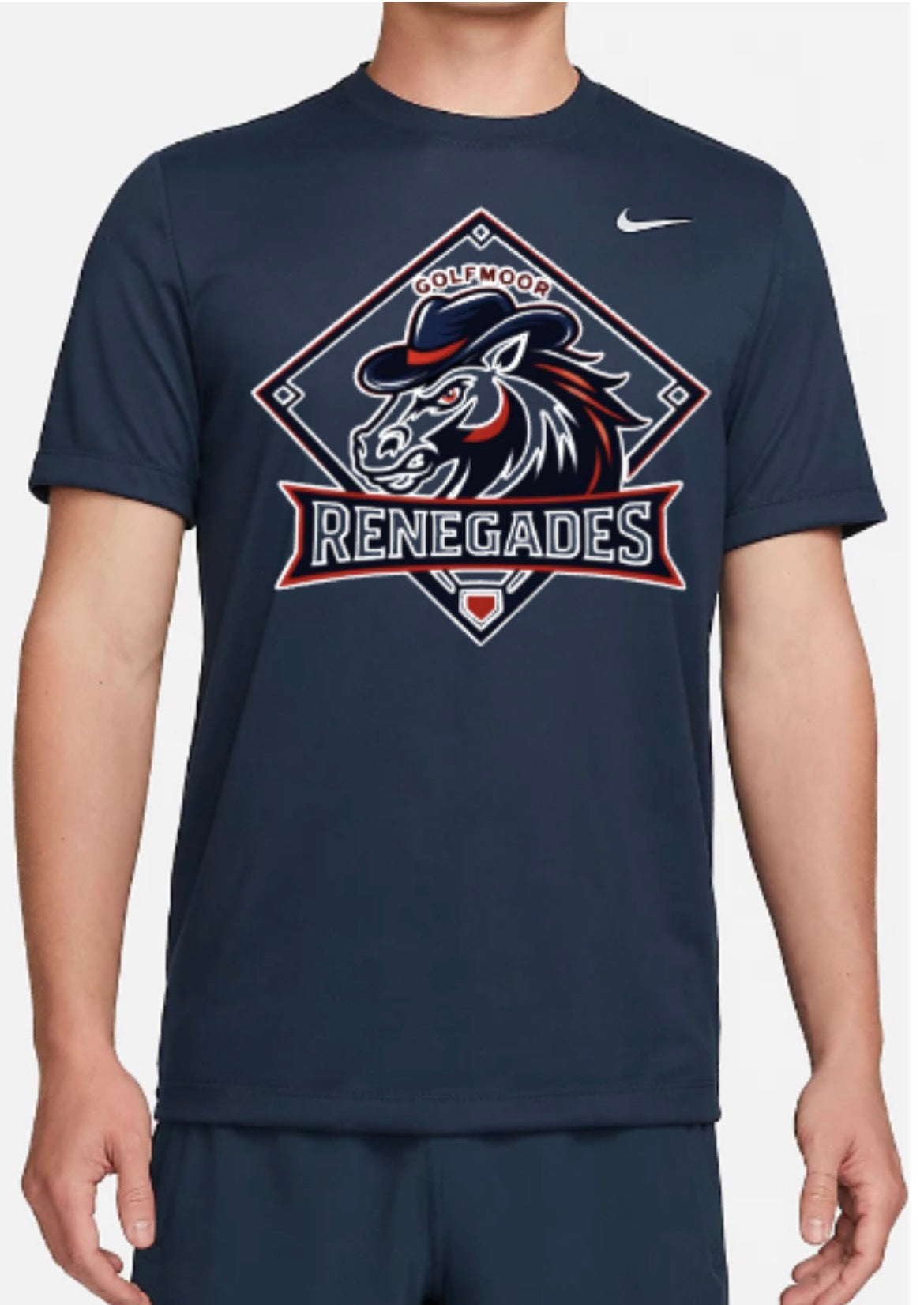 Renegades Logo Nike Men's Dri-FIT Legend Fitness T-Shirt