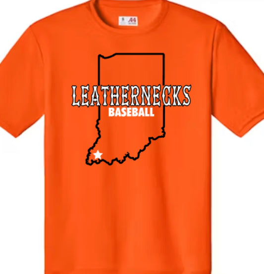 Leathernecks Indiana Performance Tee