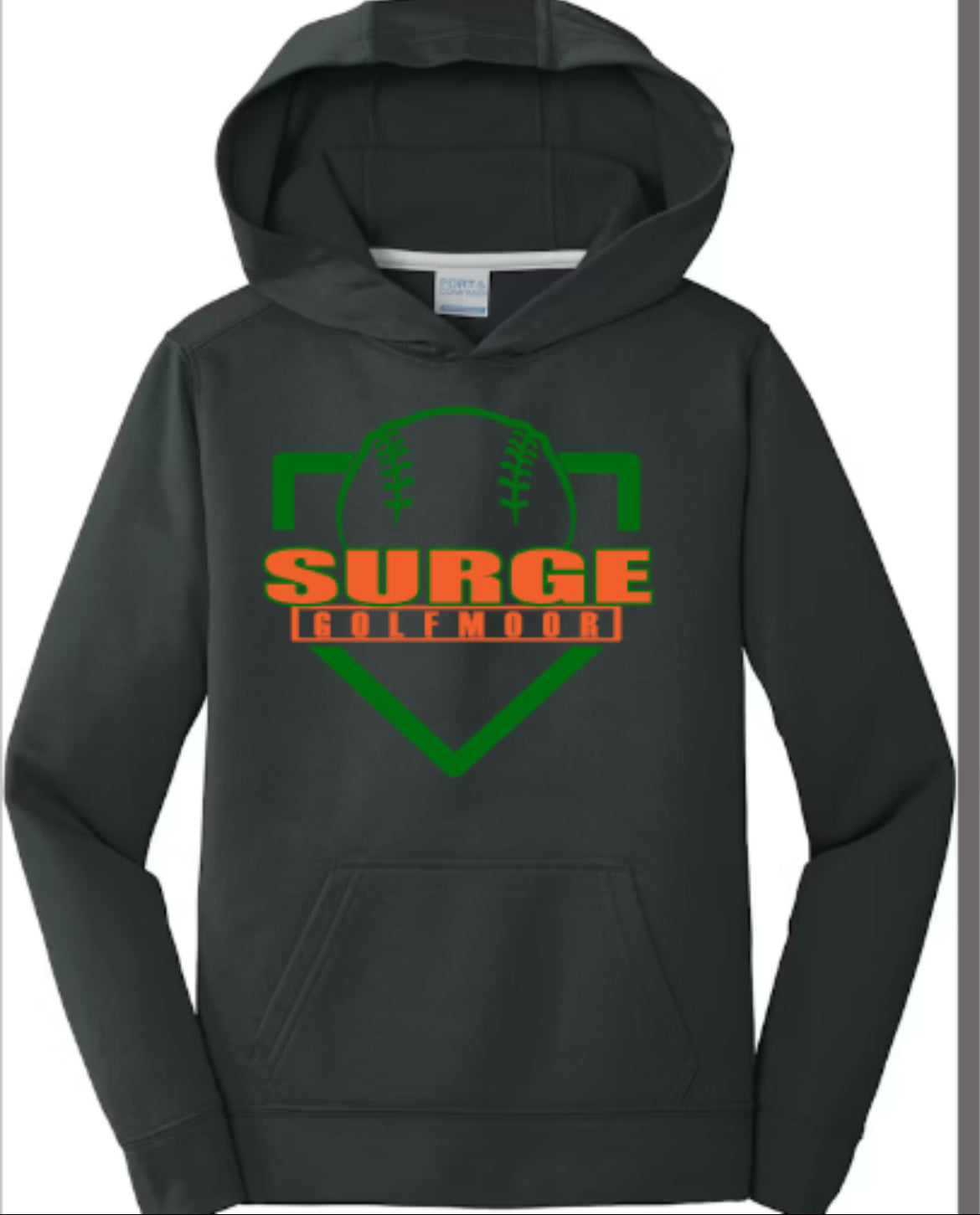 SURGE Dugout Performance Fleece Pullover Hooded Sweatshirt