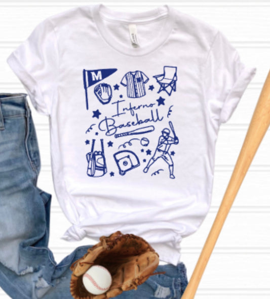 MTOWN Inferno Spirit Softstyle Tee