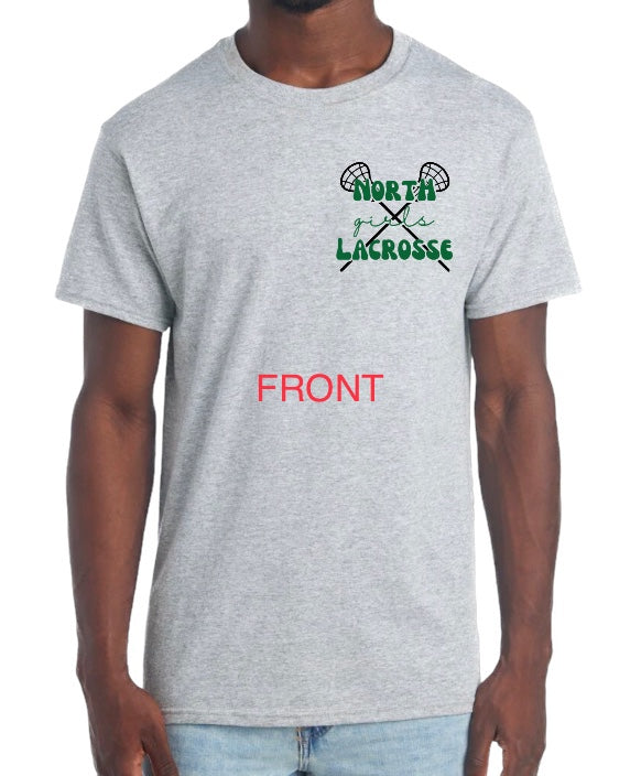 LACROSSE GAME DAY Cotton Blend Tee