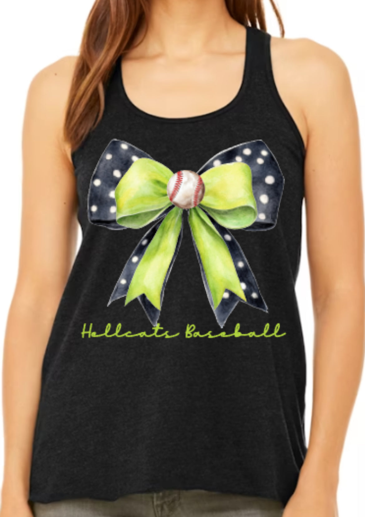HELLCATS Coquette Flowy Racerback Tank
