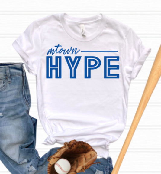 MTOWN  Hype Straightaway Softstyle Tee