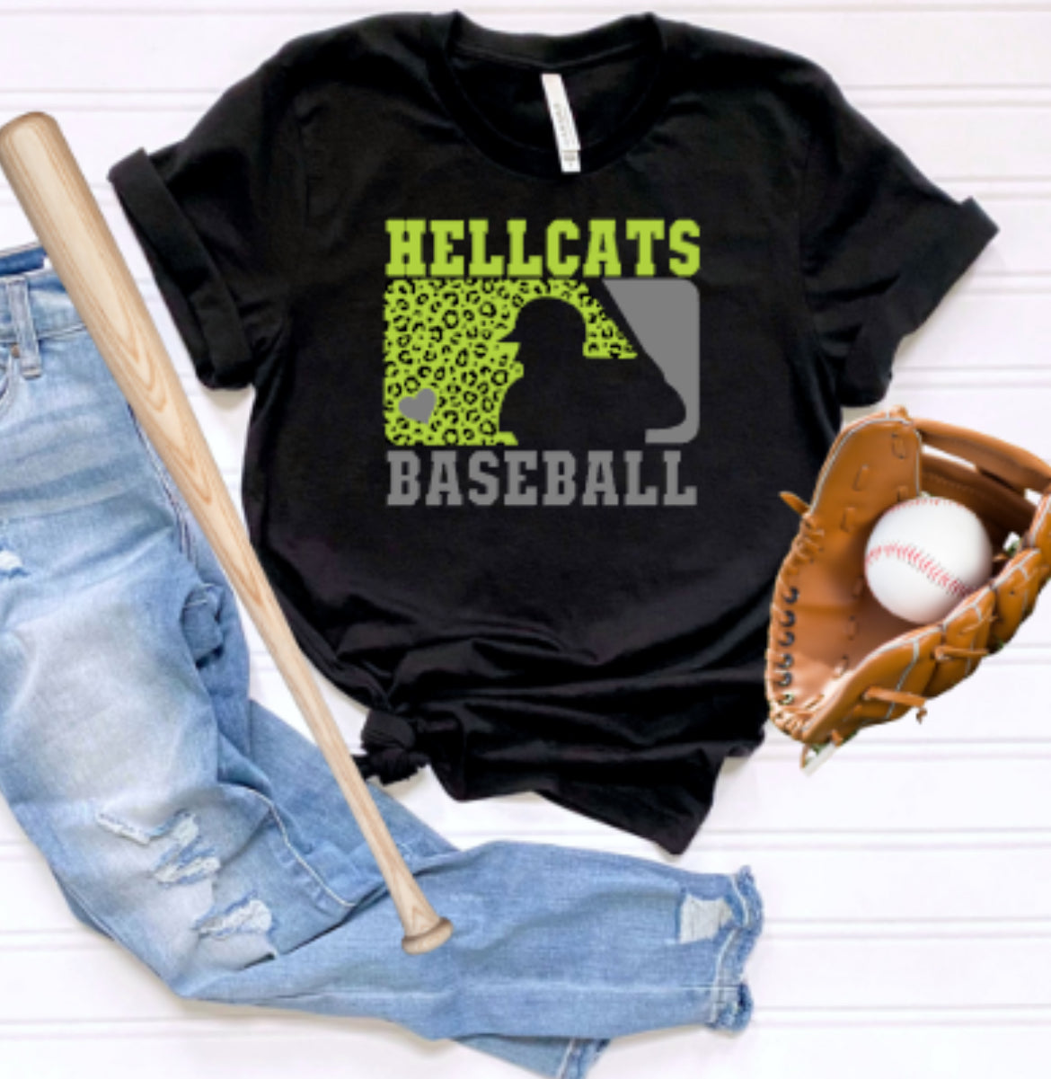 HELLCATS Major League Softstyle Tee-Black
