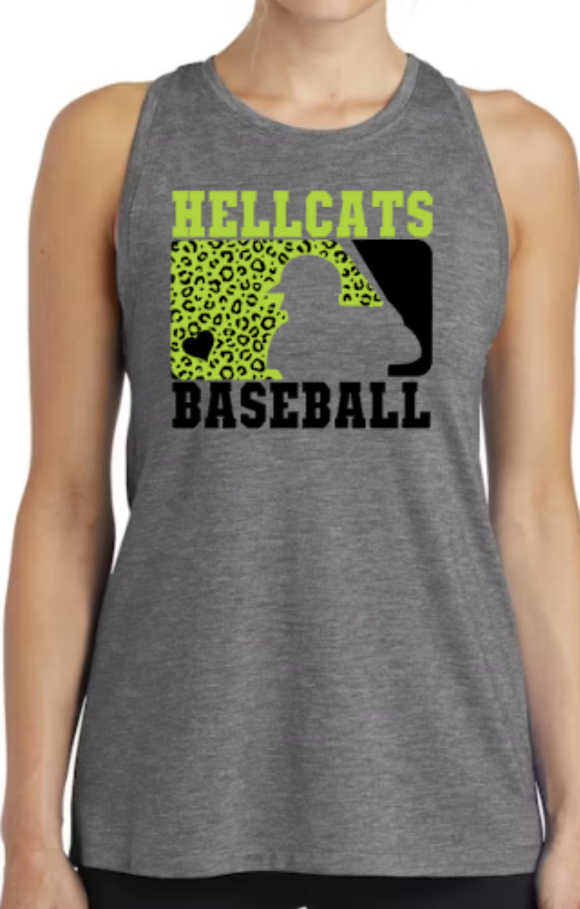 HELLCATS Major League Ladies Tri-Blend Wicking Tank