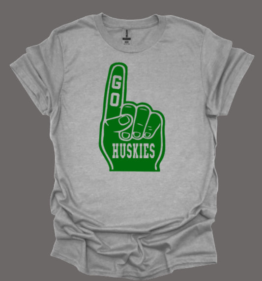 Huskies Foam Finger Softstyle Tee
