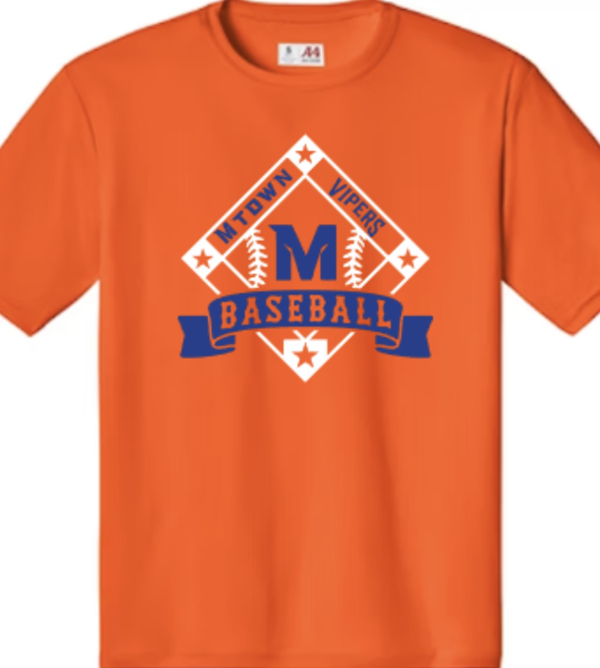 Vipers Baseball Diamond Performance Tee