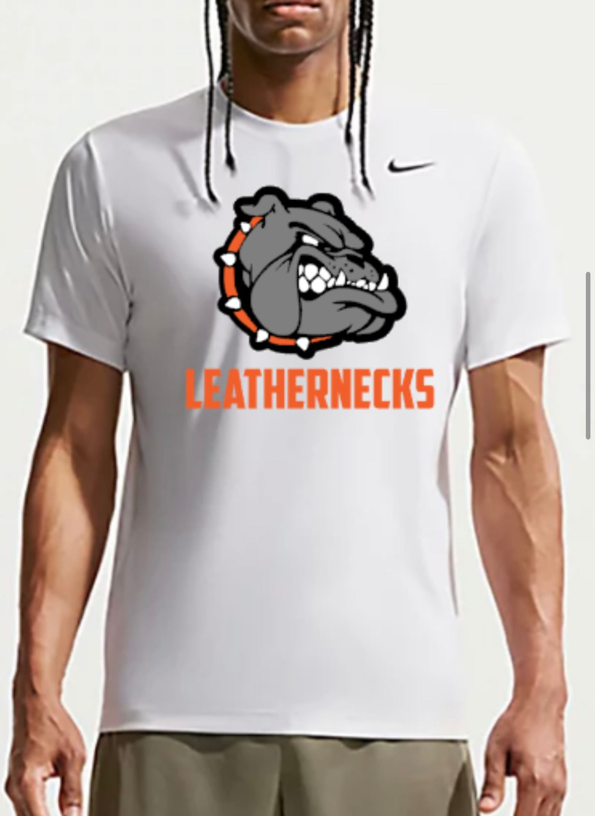 Leathernecks Logo Nike Men's Dri-FIT Legend Fitness T-Shirt
