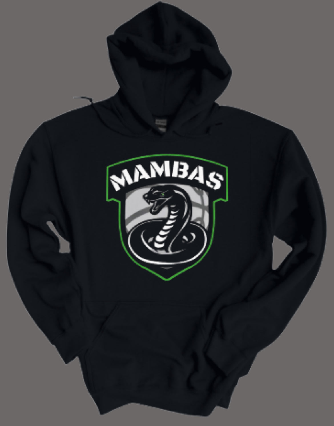 Mambas Basketball Logo Hooded Sweatshirt