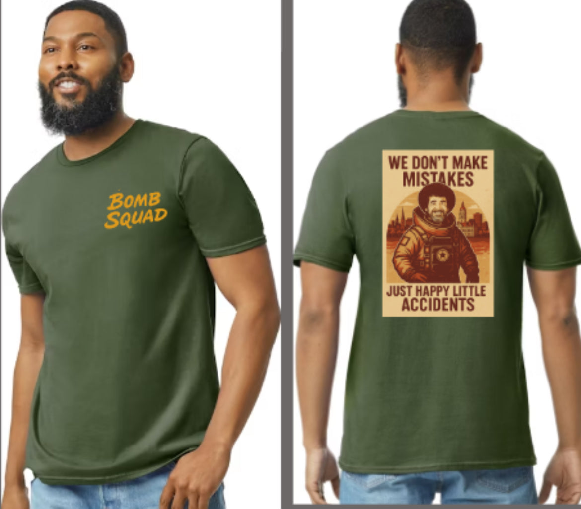 Bomb Squad Bob Ross Tee