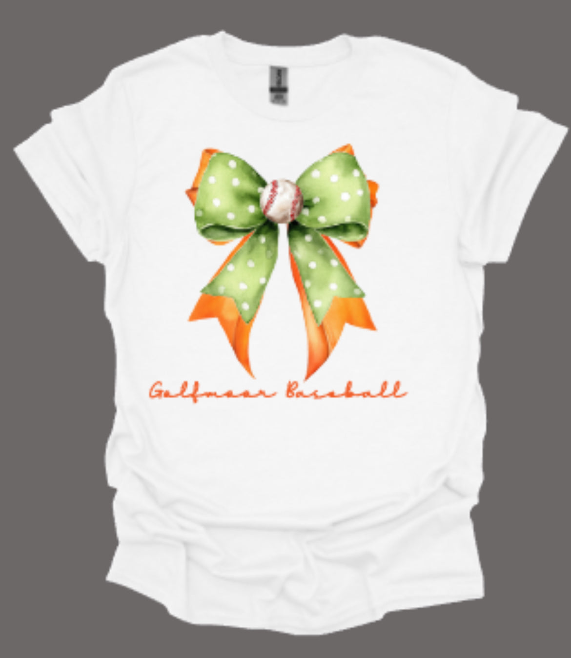 GOLFMOOR Baseball Coquette Bow Softstyle Tee