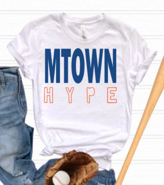 MTOWN  Hype Extra Innings Softstyle Tee