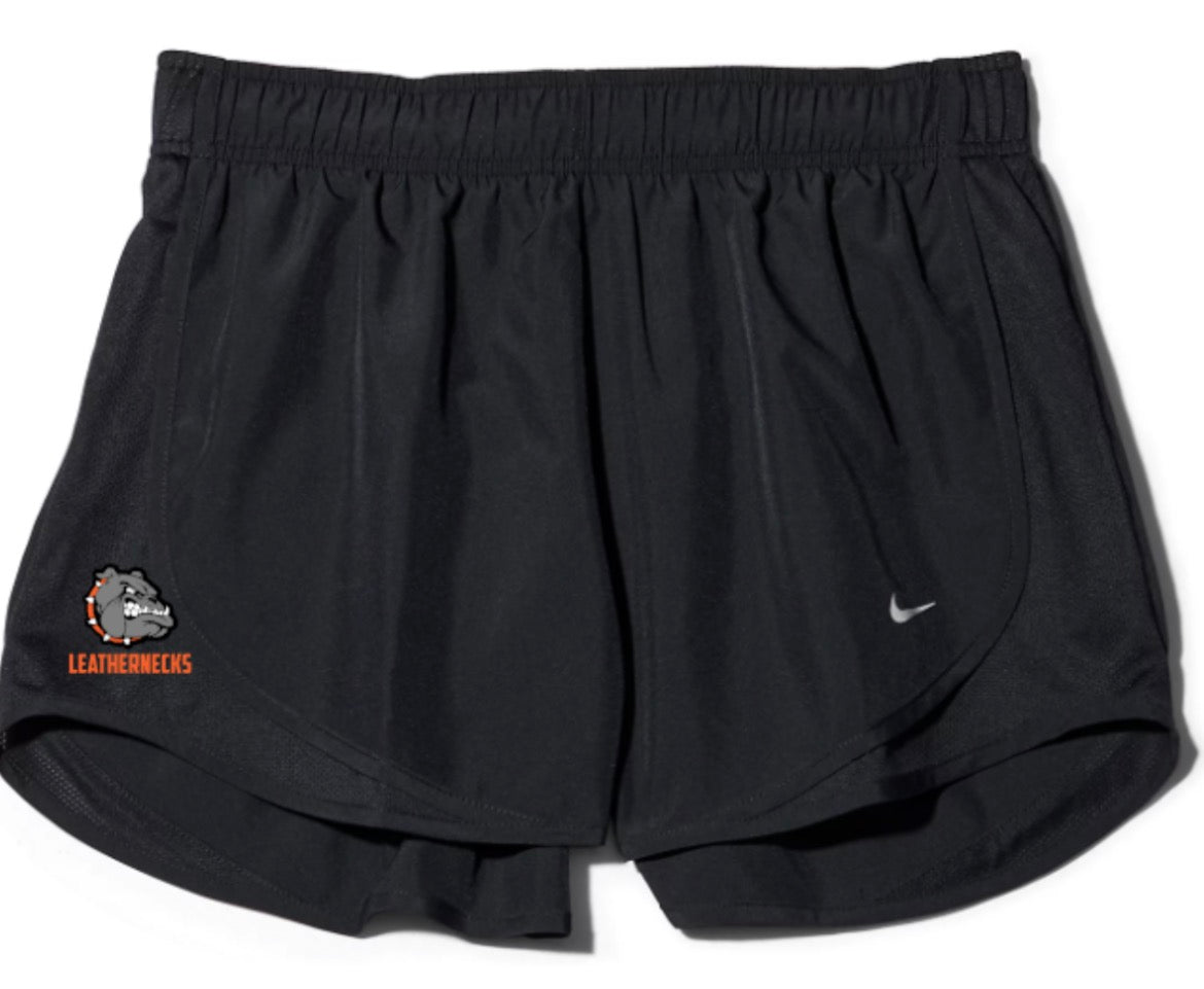 Leathernecks Logo Nike Women's Tempo Dri-FIT Mid-Rise Running Shorts 3 In