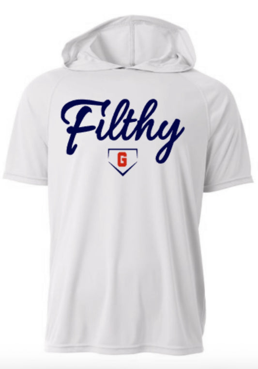FILTHY Golfmoor Short Sleeve Hooded Tee