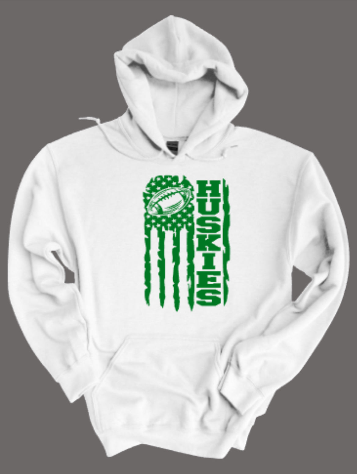 Huskies Football Americana Fleece Hooded Sweatshirt