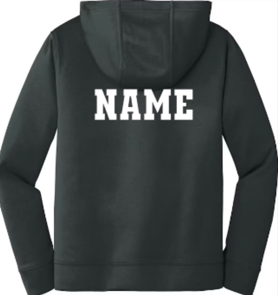 Inferno Baseball Unisex Performance Fleece Pullover Hooded Sweatshirt