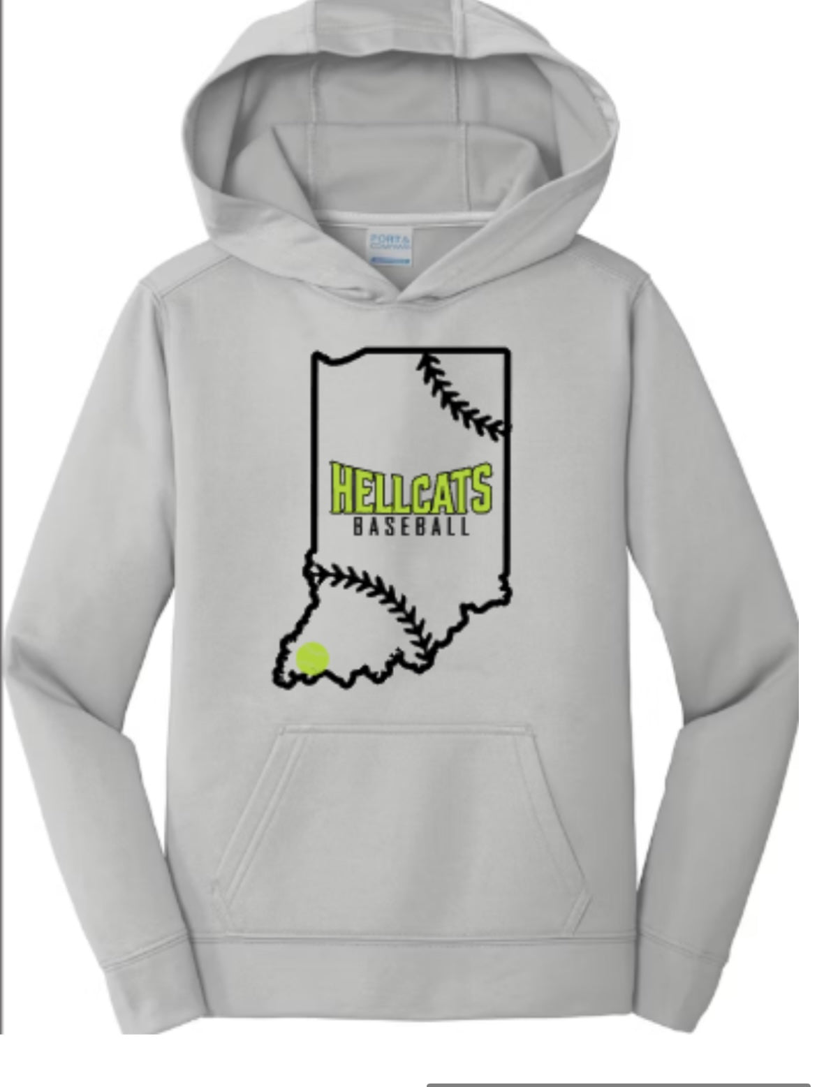 HELLCATS Indiana Performance Fleece Hooded Sweatshirt