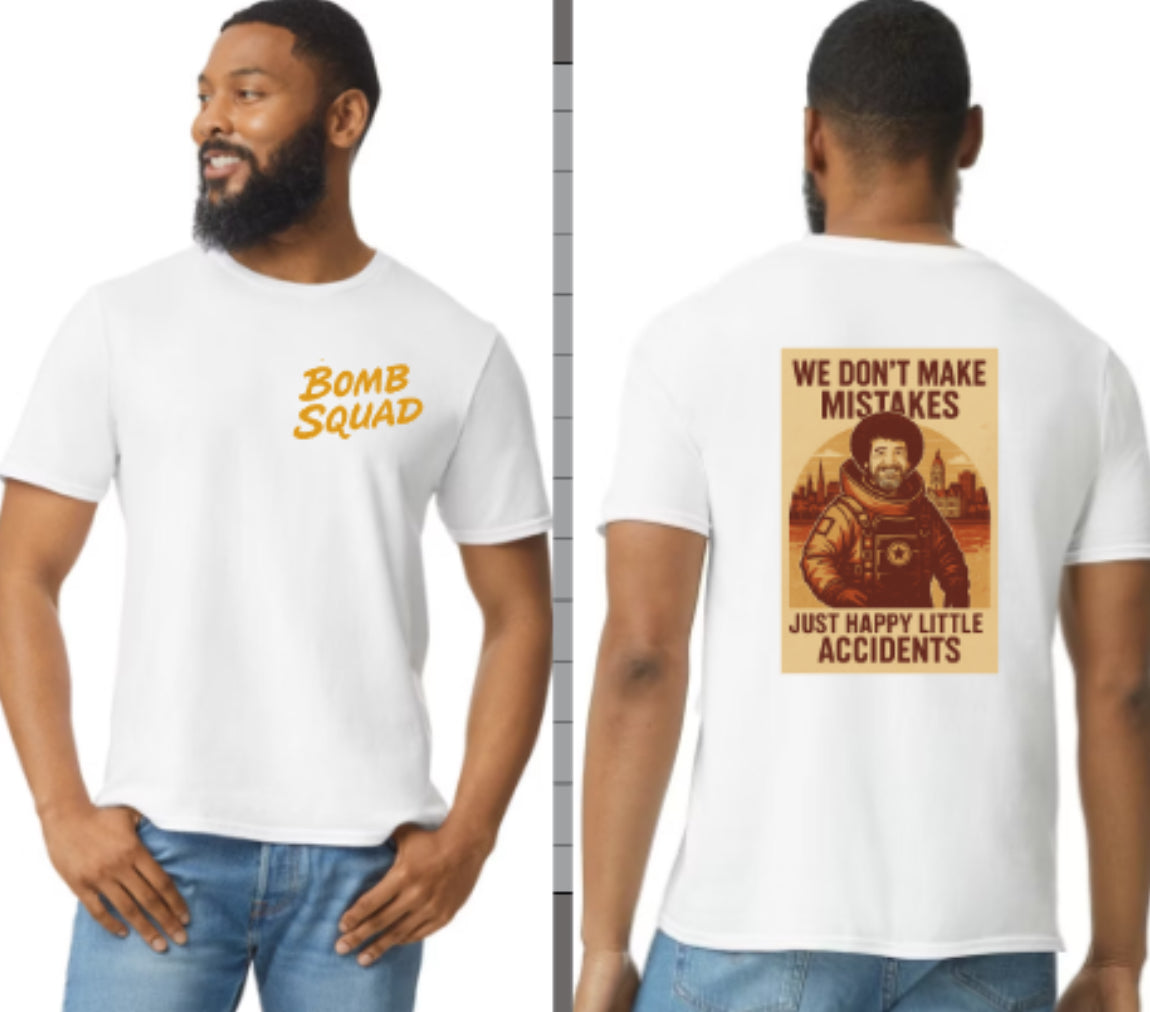 Bomb Squad Bob Ross Tee