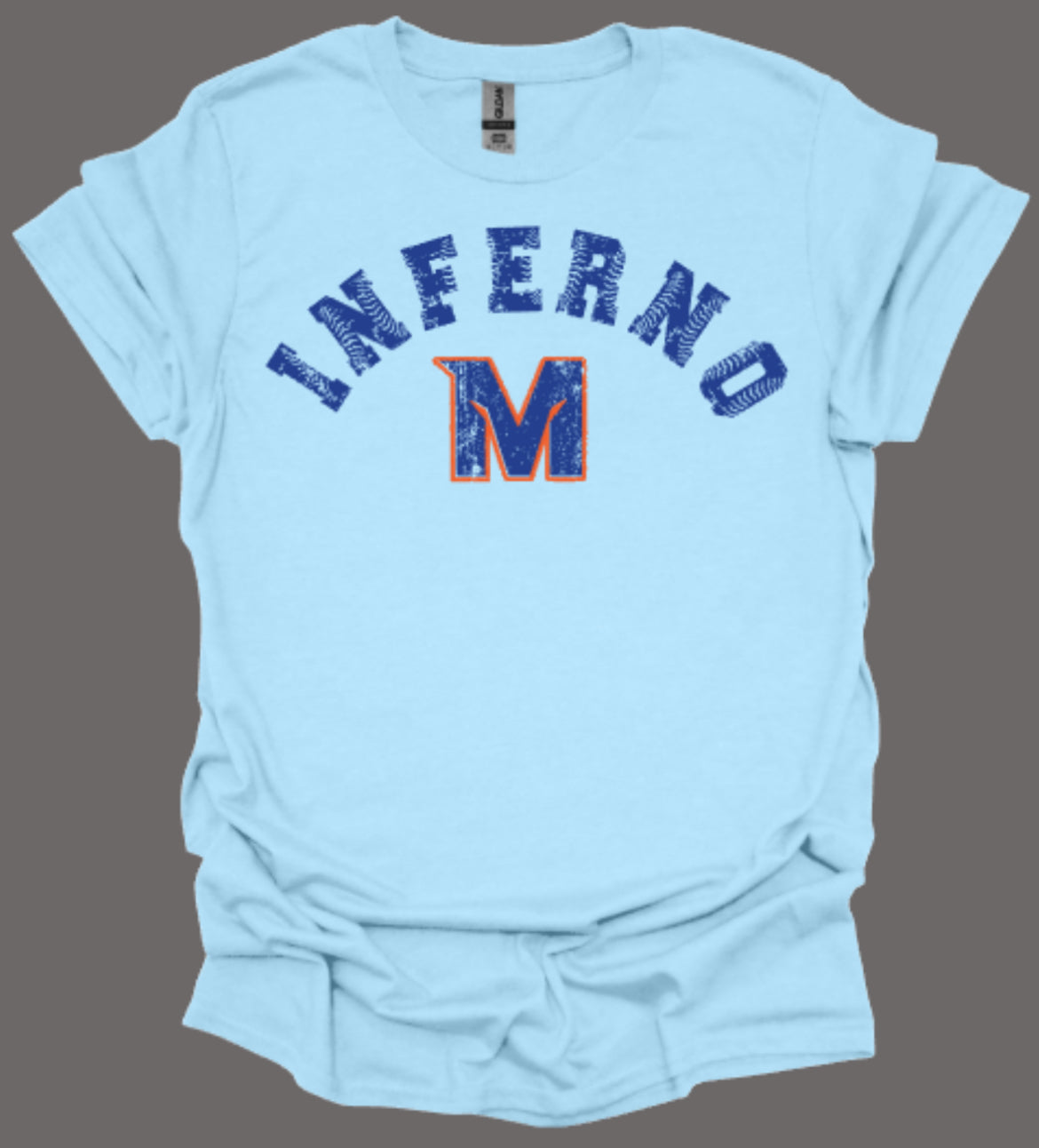 MTOWN Inferno Base Hit Softstyle Tee