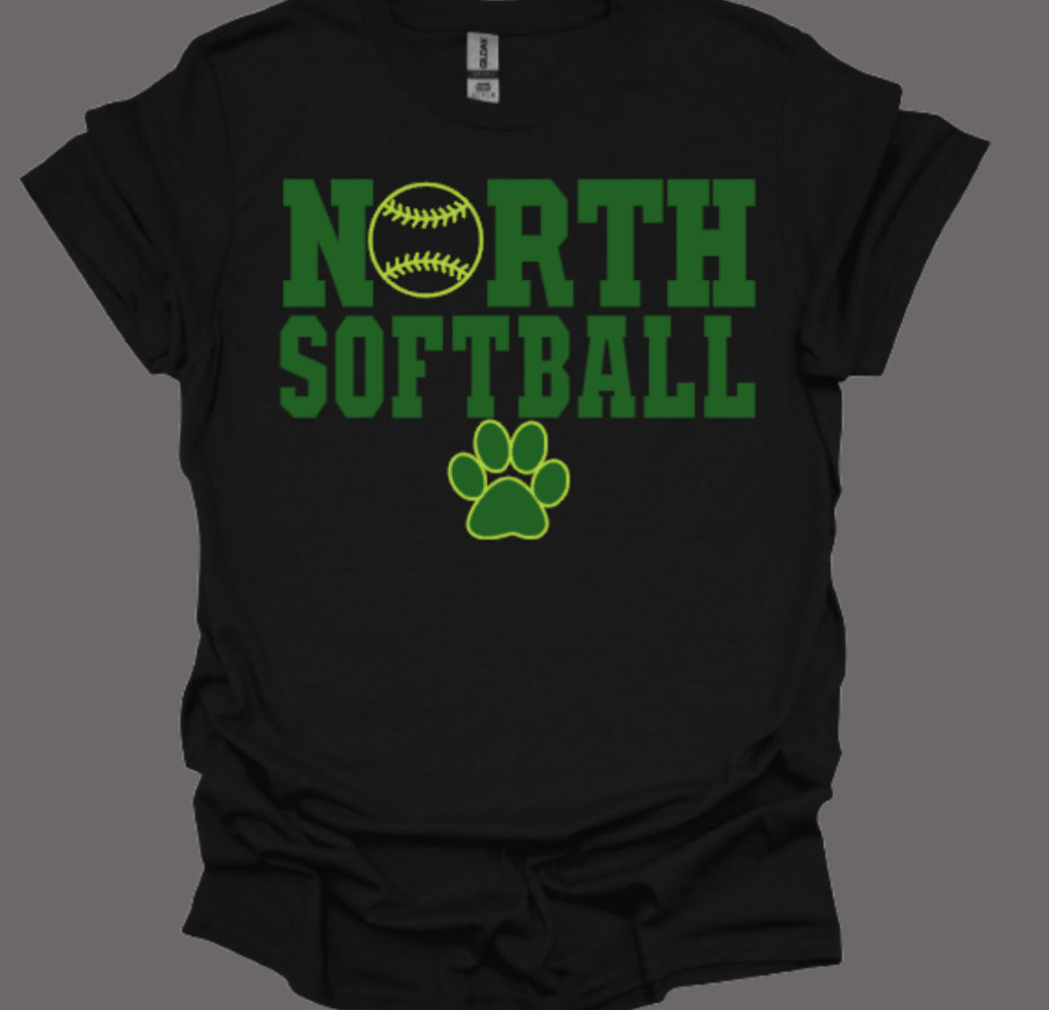 Huskies Softball Bases Loaded Softstyle Tee