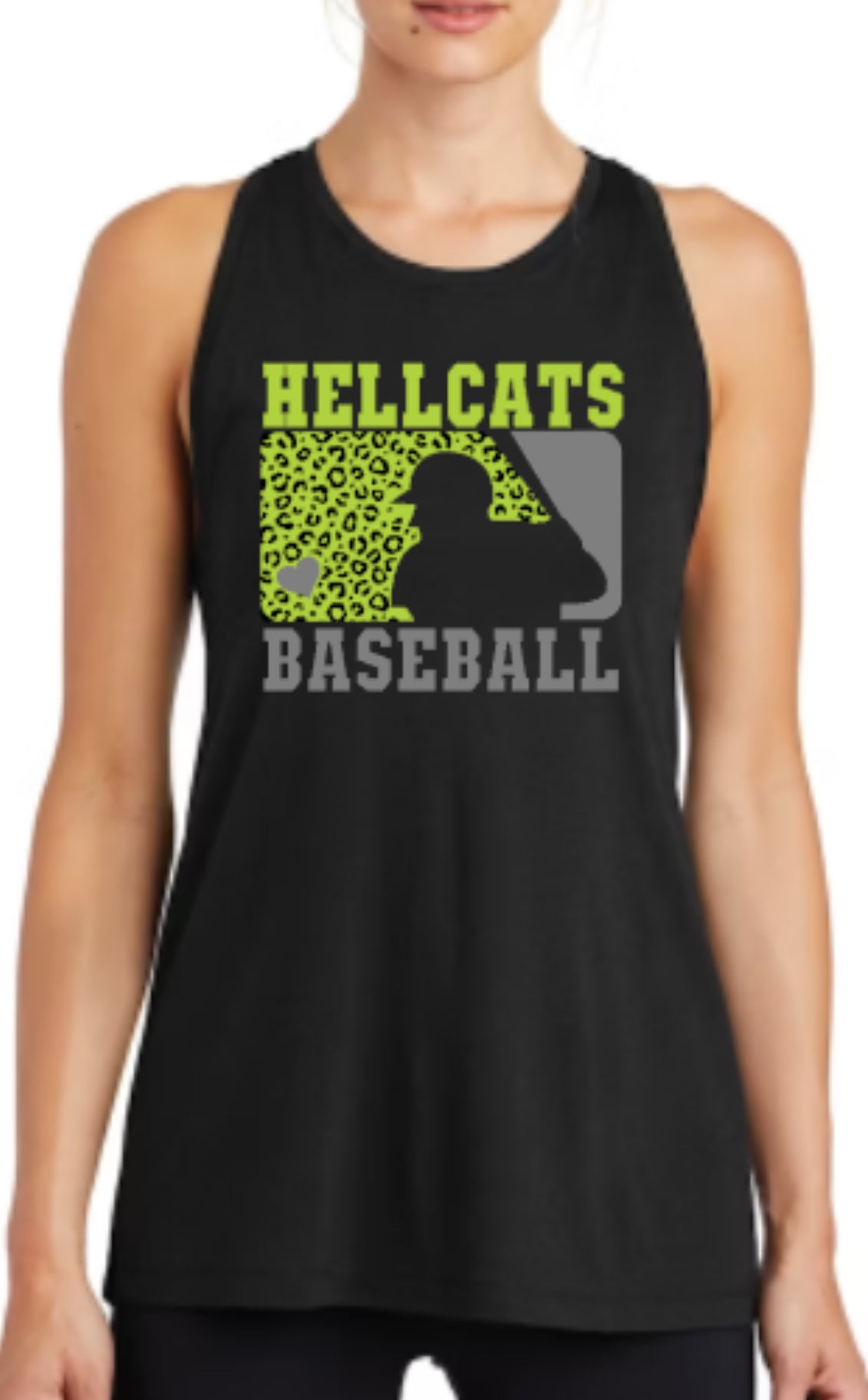 HELLCATS Major League Ladies Tri-Blend Wicking Tank