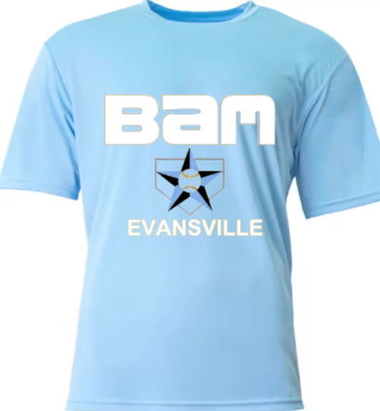 BAM Evansville Full Logo Cooling Performance Tee