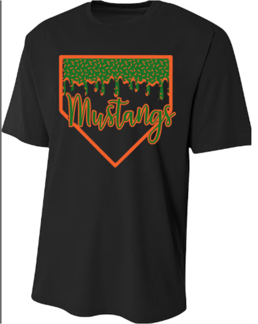 GOLFMOOR Mustangs Drip Cooling Performance T-Shirt