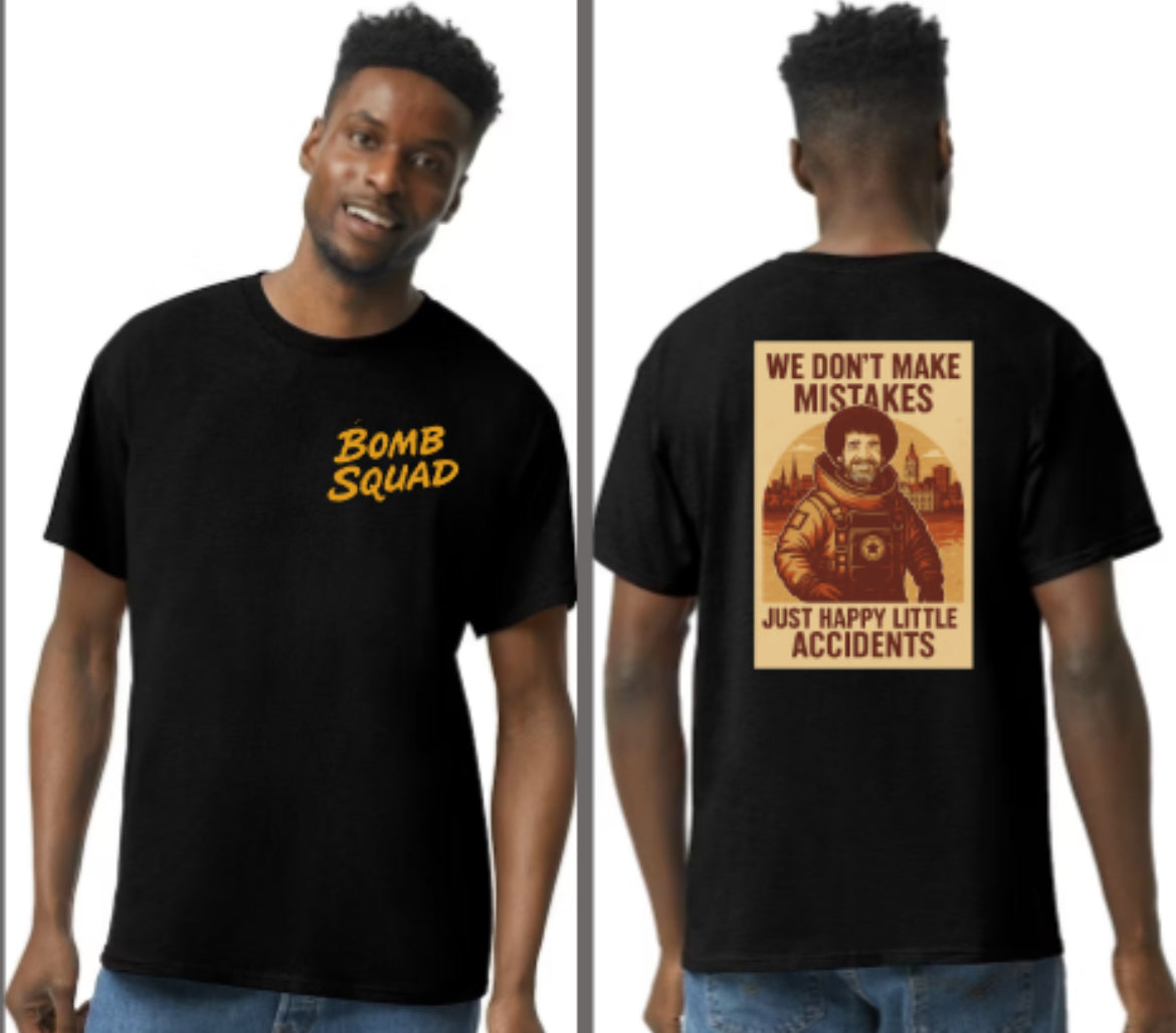 Bomb Squad Bob Ross Tee