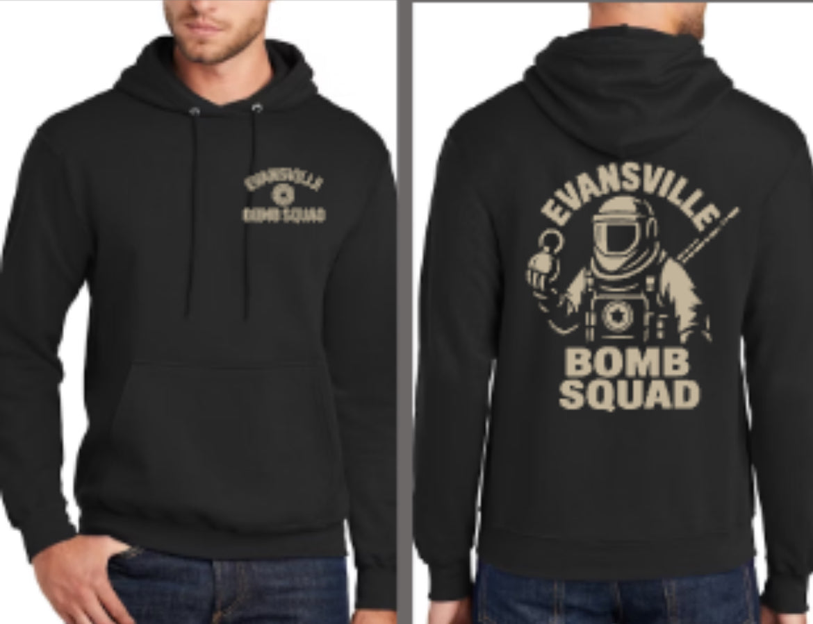 Evansville Bomb Squad Fleece Hooded Sweatshirt