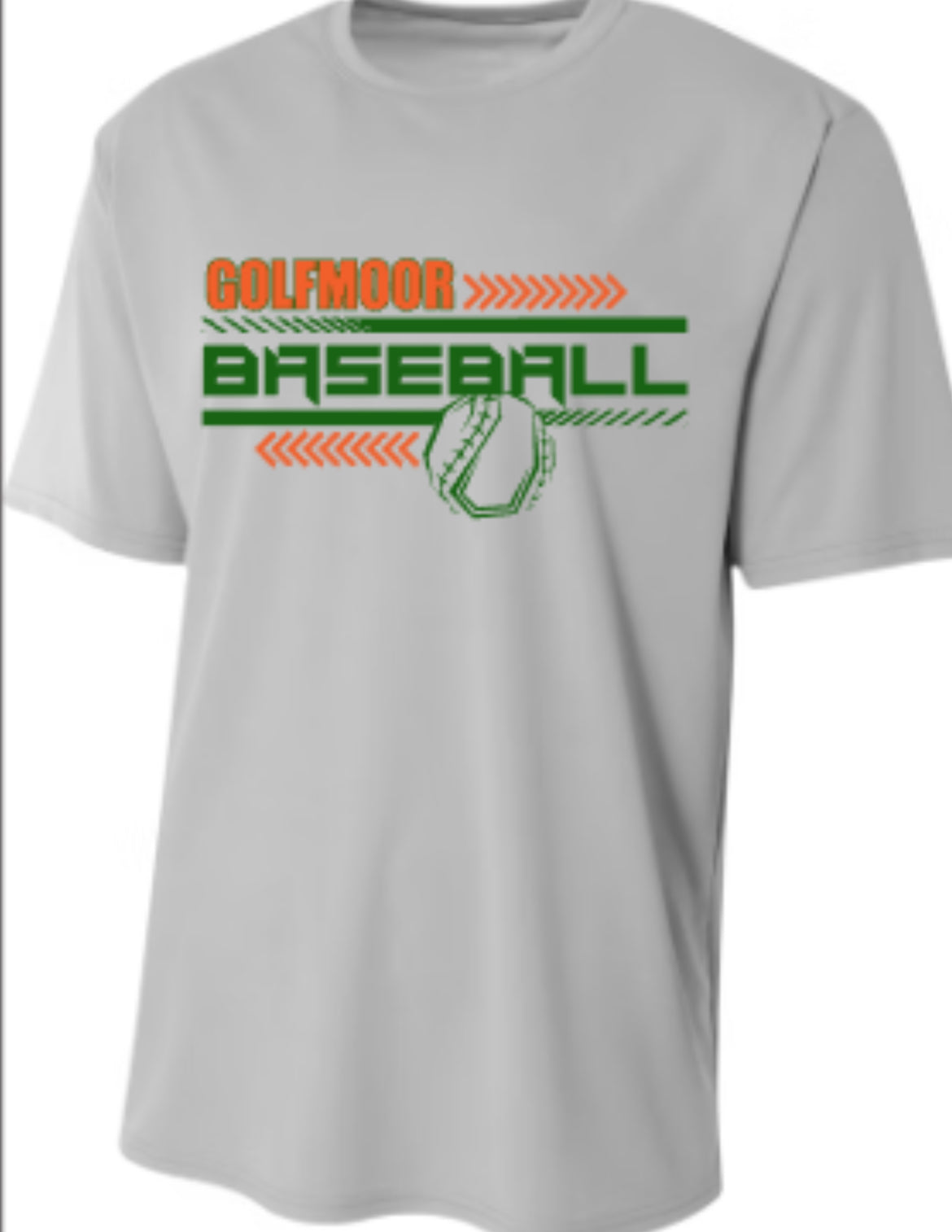 GOLFMOOR Baseball Cooling Performance T-Shirt