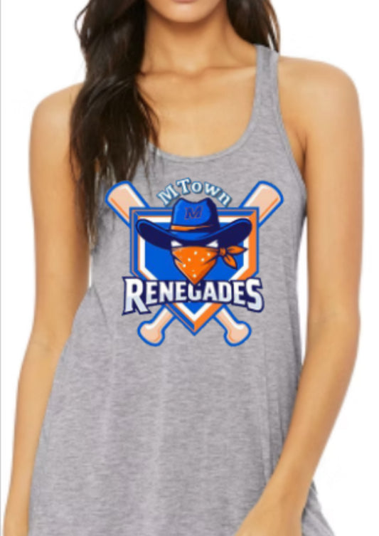 RENEGADES Logo Ladies’ Flowy Racerback Tank