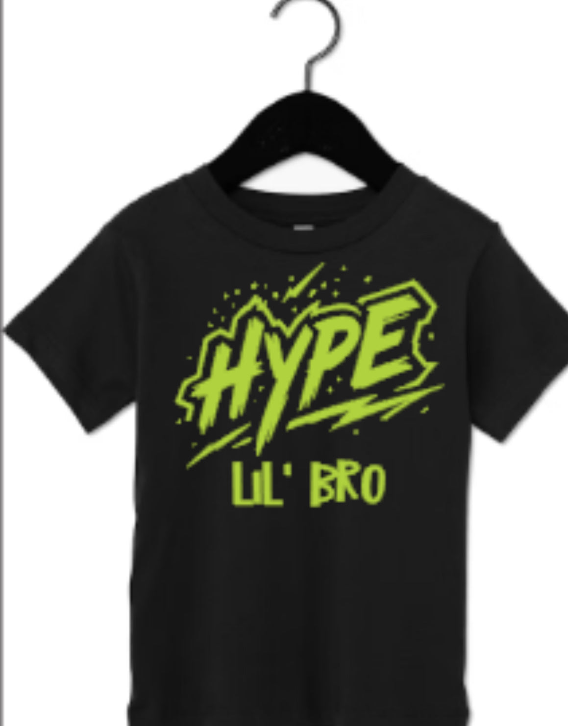 HYPE Lil’ Bro Infant/Toddler Tee-Black