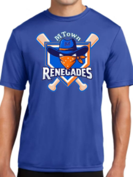 RENEGADES Logo Cooling Performance T-Shirt