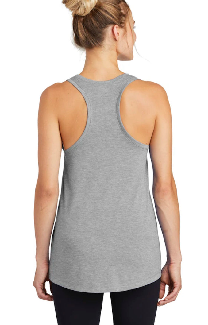 HUSKIES VOLLEYBALL RETRO PosiCharge Tri-Blend Wicking Tank