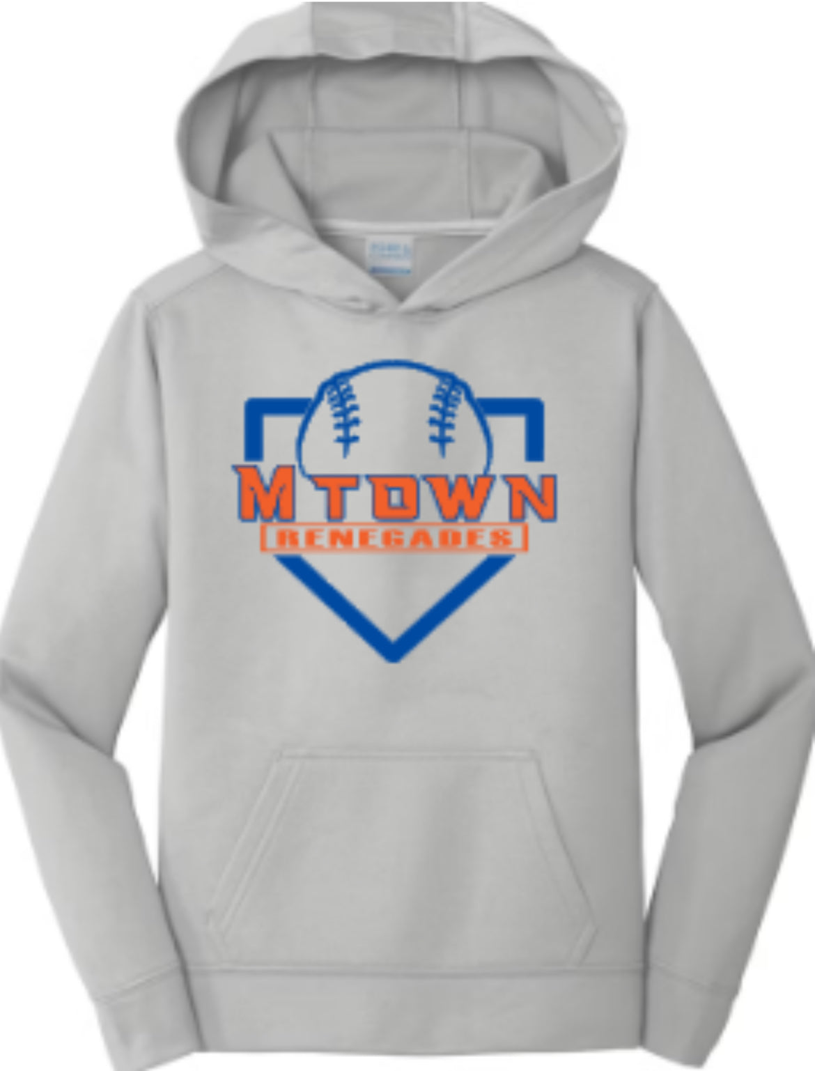 RENEGADES Dugout Performance Fleece Pullover Hooded Sweatshirt