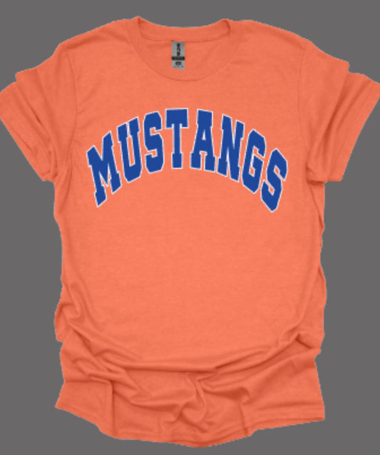 Mustangs Arch Softstyle Tee