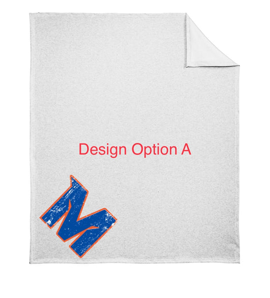 MTOWN Fleece Sweatshirt Blanket
