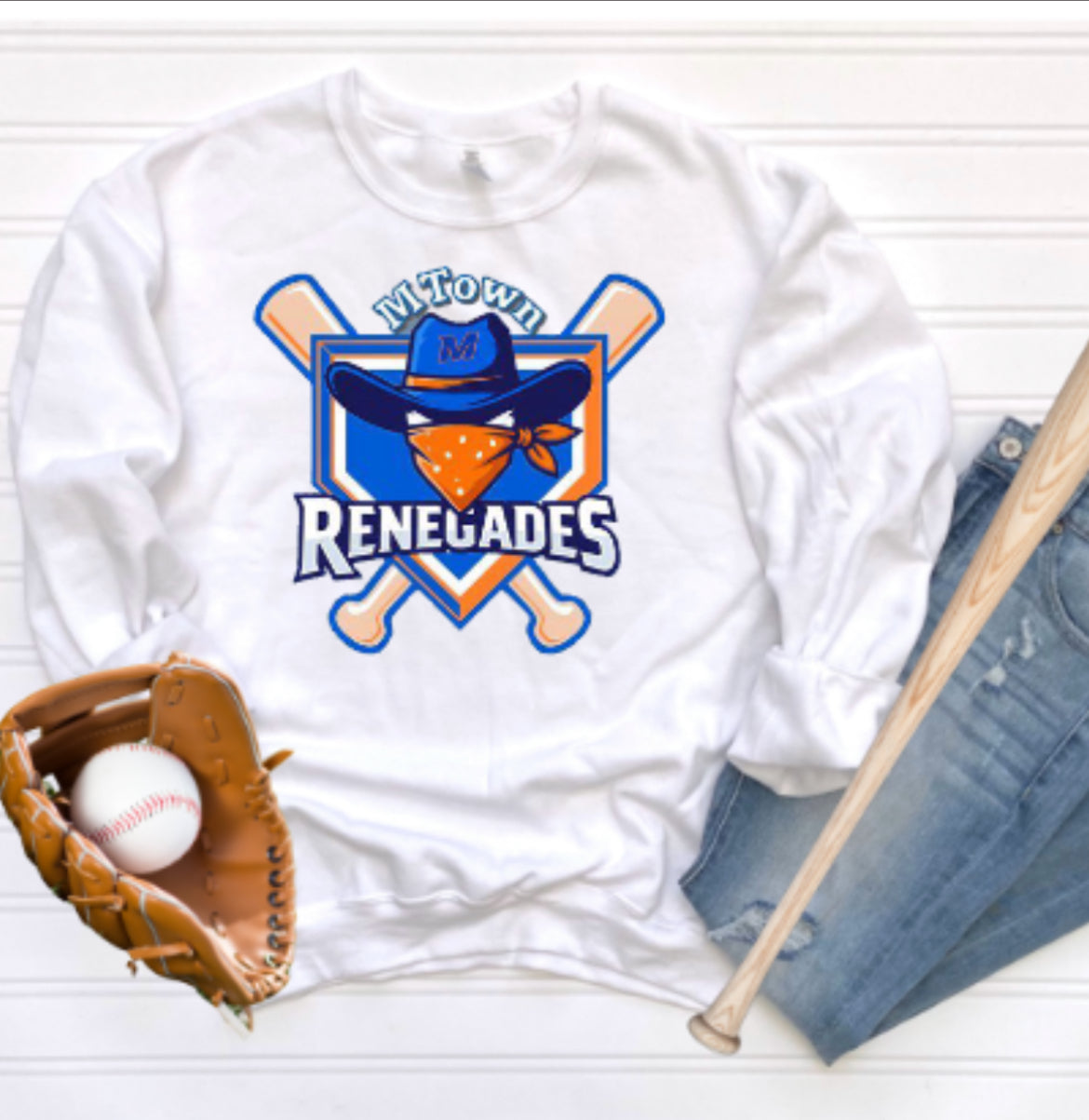 RENEGADES Logo Fleece Unisex Crewneck Sweatshirt