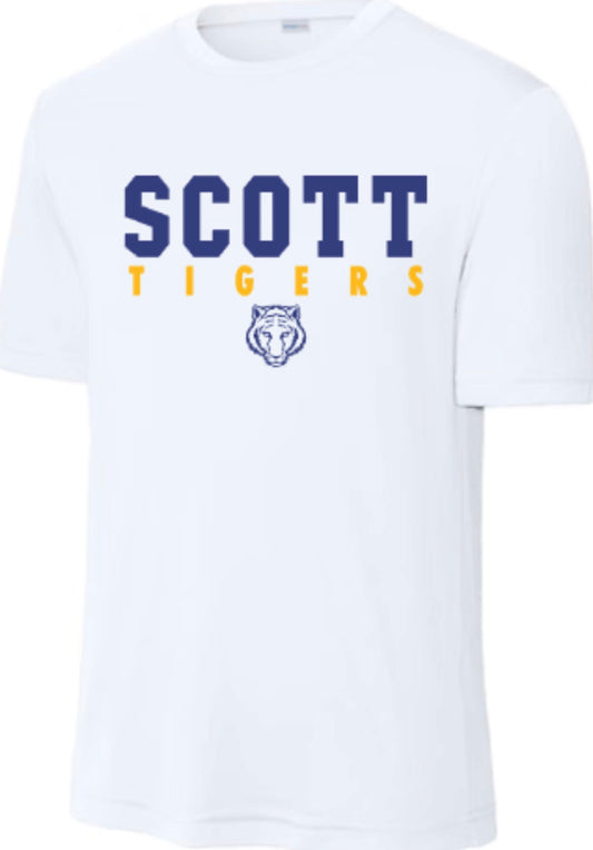 Scott Tigers Varsity Cooling Performance Tee